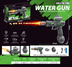 Plastic Electric Powerful Mini Water Gun Toy with Light for Kids