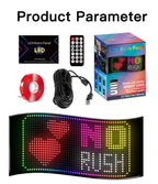 App-Controlled LED Display for Cars – Custom Text, Patterns & Animated Scrolling Message Board