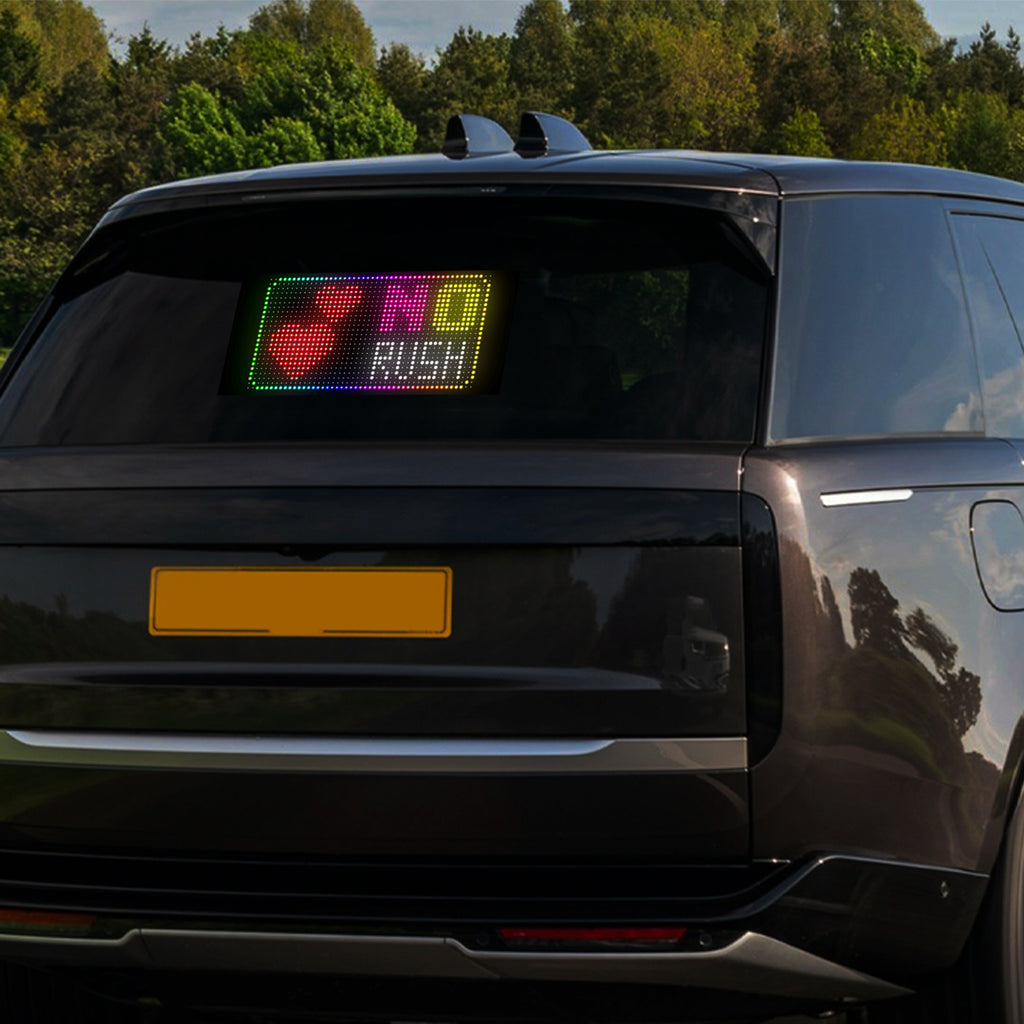 App-Controlled LED Display for Cars – Custom Text, Patterns & Animated Scrolling Message Board