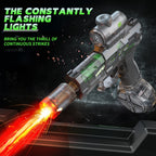 Plastic Electric Powerful Mini Water Gun Toy with Light for Kids