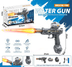Plastic Electric Powerful Mini Water Gun Toy with Light for Kids