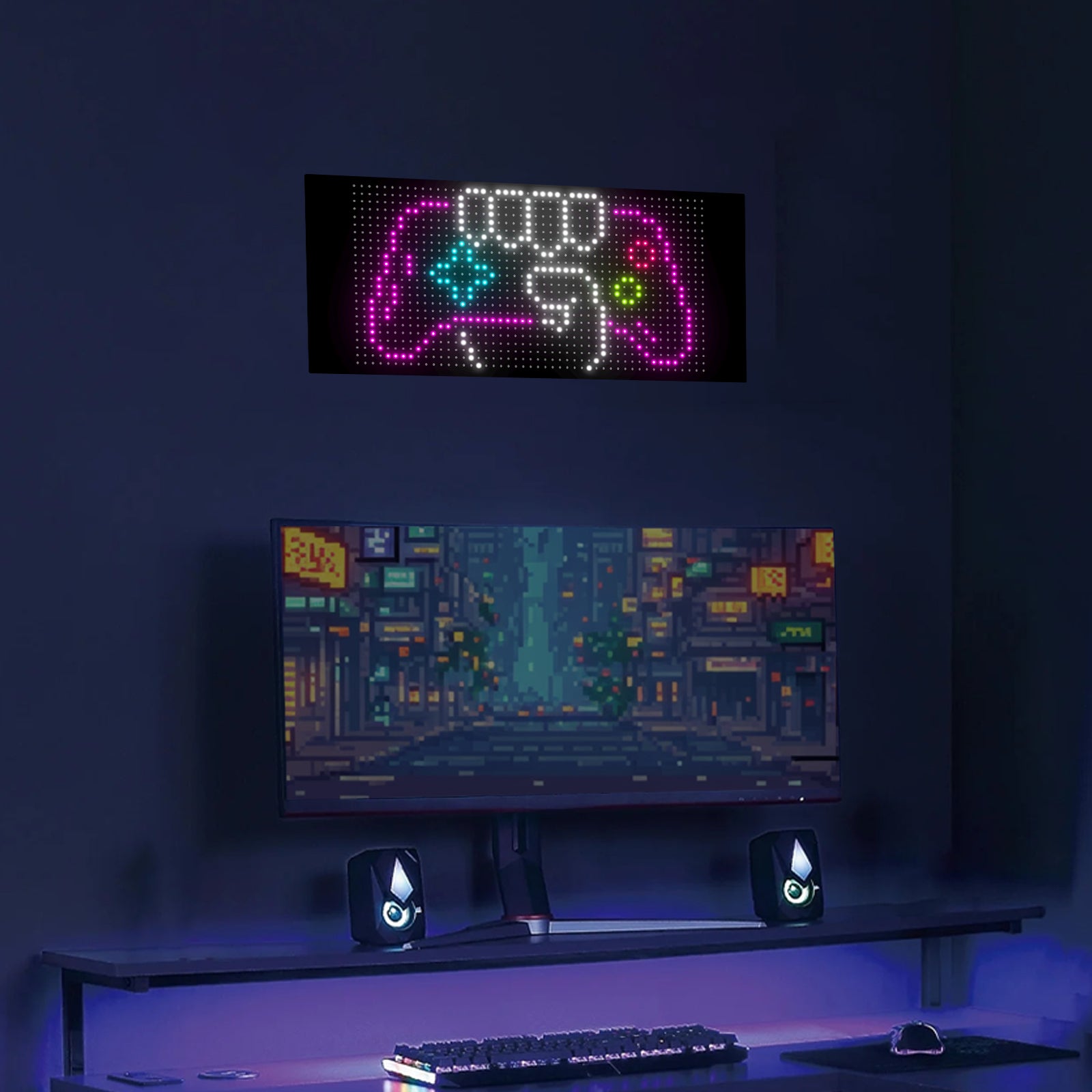 App-Controlled LED Display for Cars – Custom Text, Patterns & Animated Scrolling Message Board