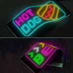 App-Controlled LED Display for Cars – Custom Text, Patterns & Animated Scrolling Message Board
