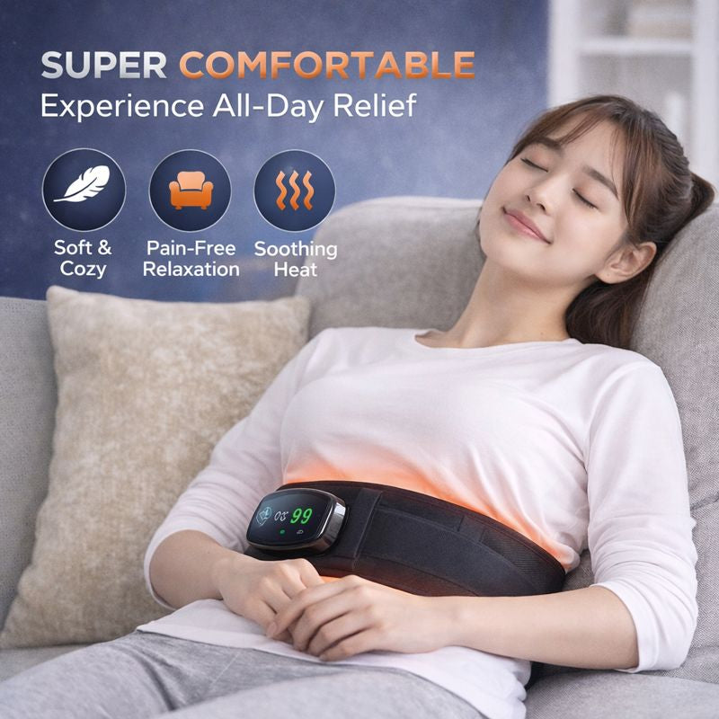 Therapy for Body with Heating Vibration for Lumbar & Back