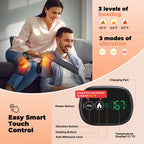3-in-1 Wireless Heating & Vibration Knee Massager for Joint Pain Relief