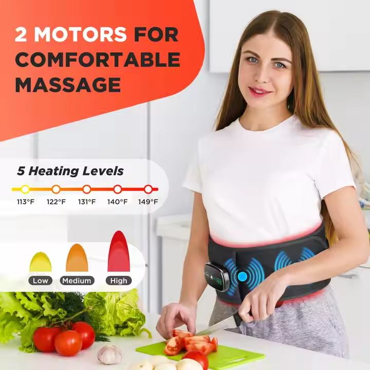 Therapy for Body with Heating Vibration for Lumbar & Back