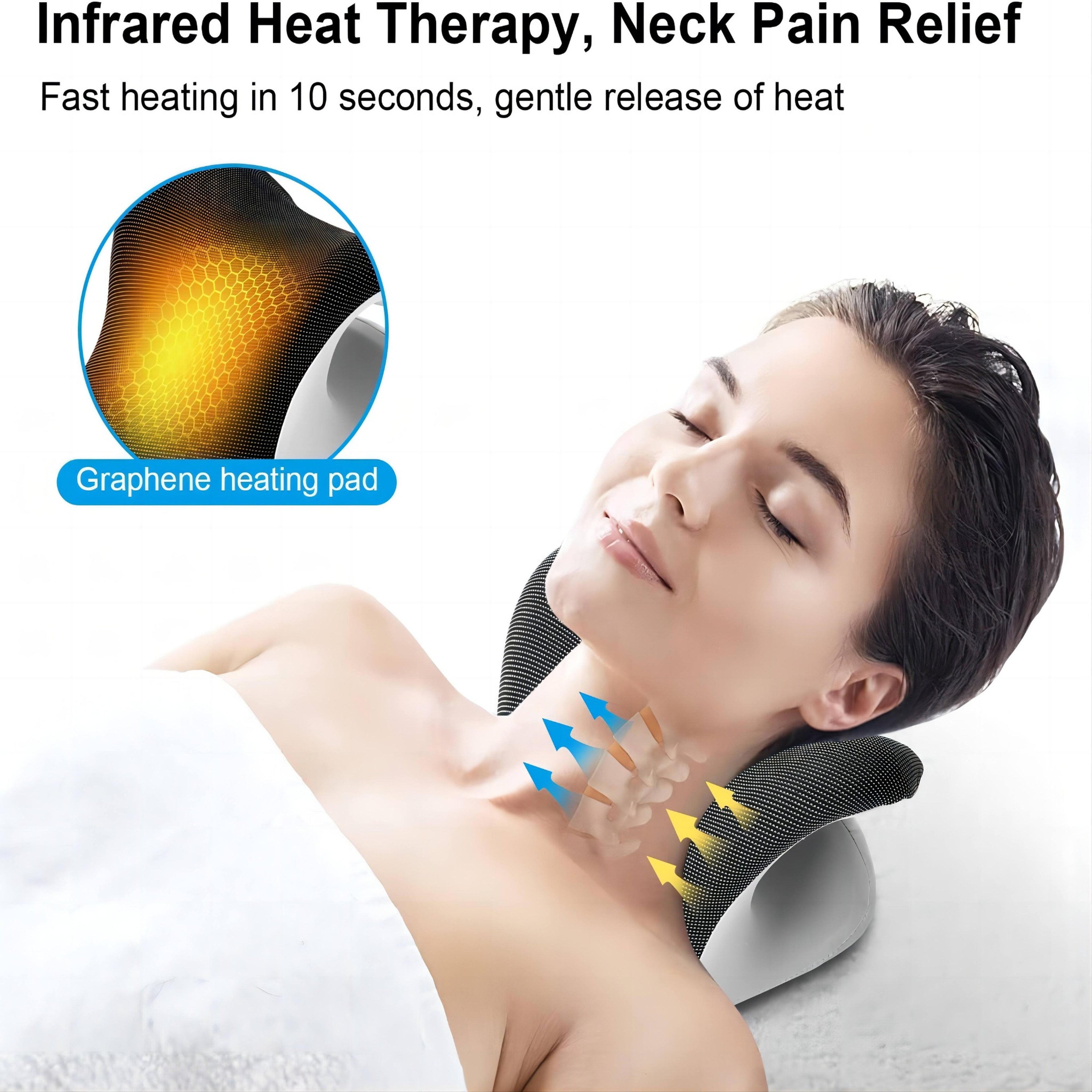 Relax Neck Graphene Heated Neck and Shoulder Stretcher